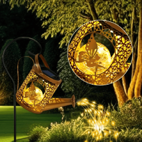 LED Watering Can Solar Light Strings, Solar Lights Outdoor Decorative Lamp, Solar Lantern Out (Option: 1pack)